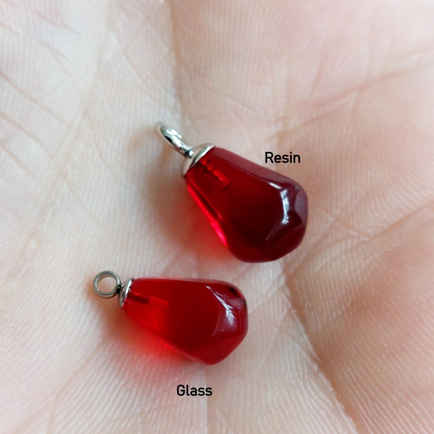 Handmade pomegranate jewelry set