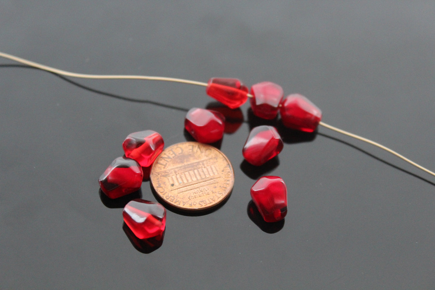 5, 10, 15, 20 ... Pc Loose Red Pomegranate Resin Seed Beads, Resin charms for jewelry making