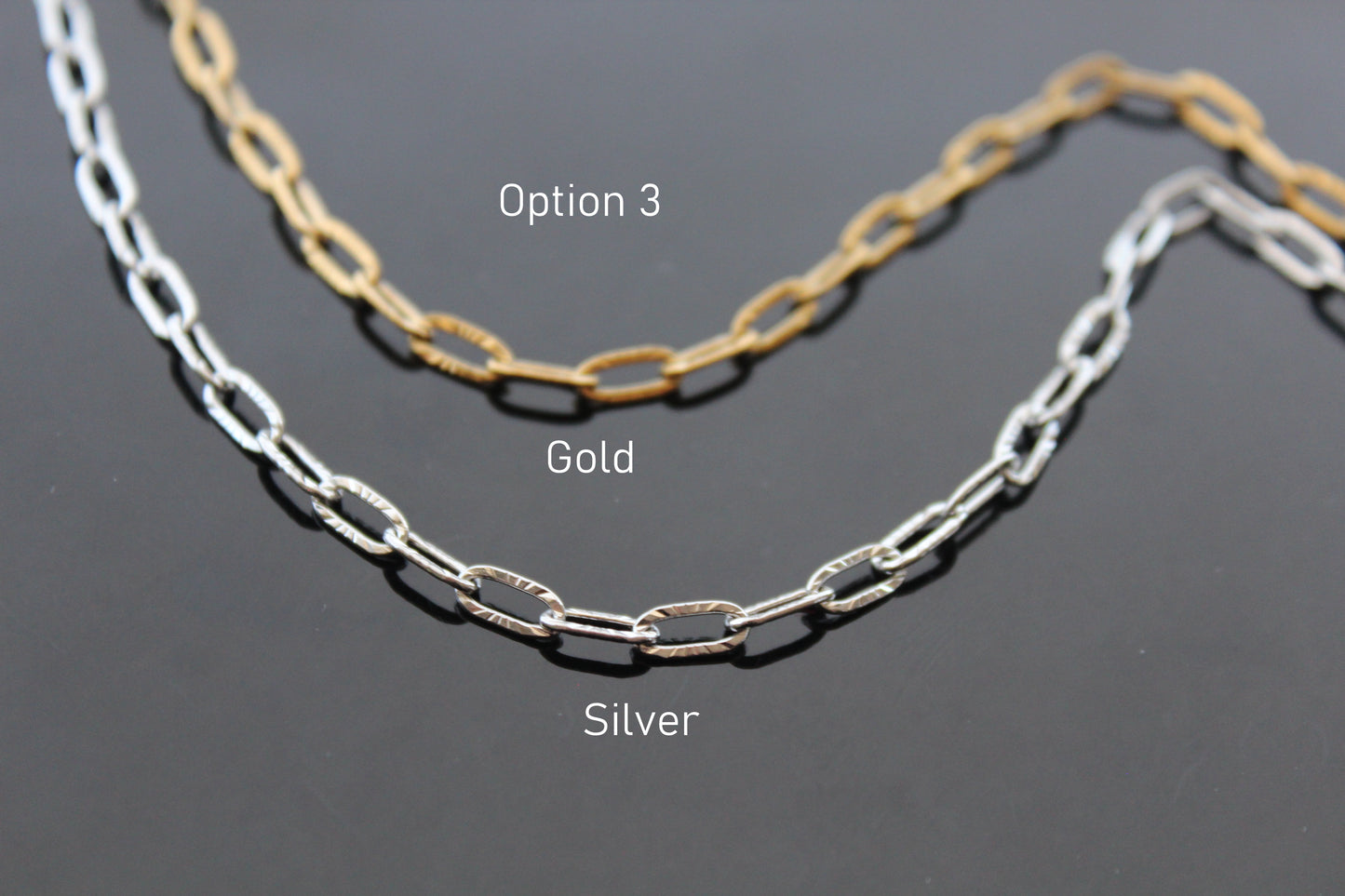1,2,3,5,10,20 High quality surgical stainless steel colorfast chains with extension guaranteed good quality
