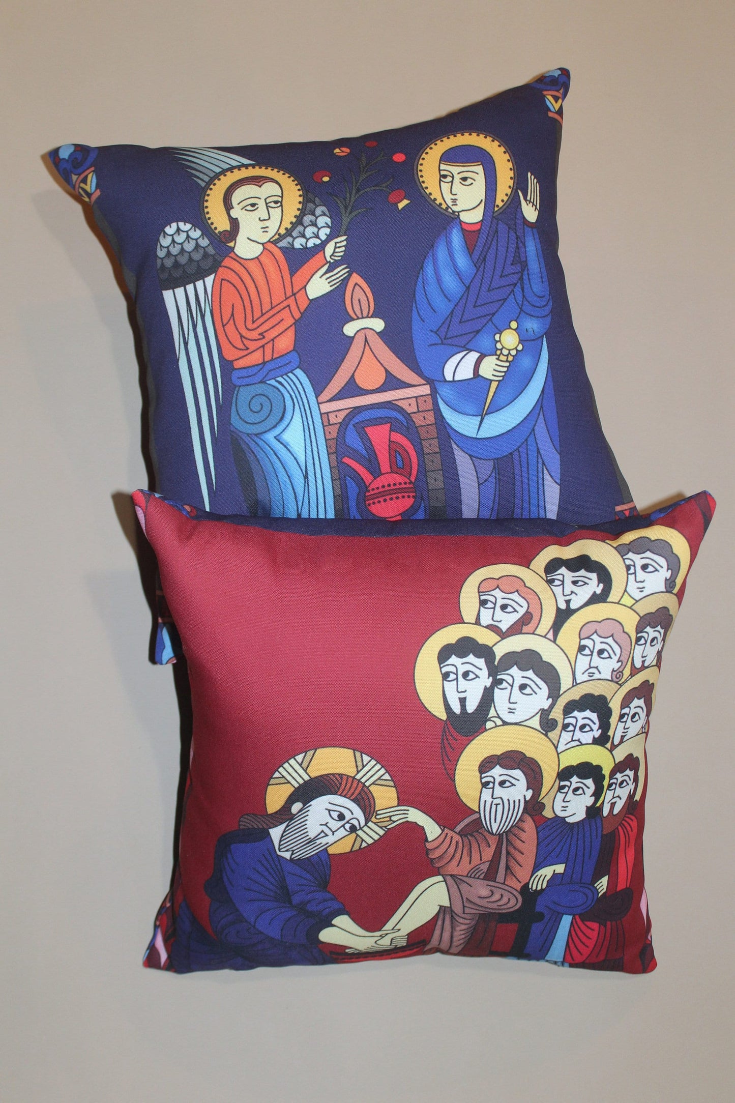 18-18 in Armenian medieval miniature decorative pillows