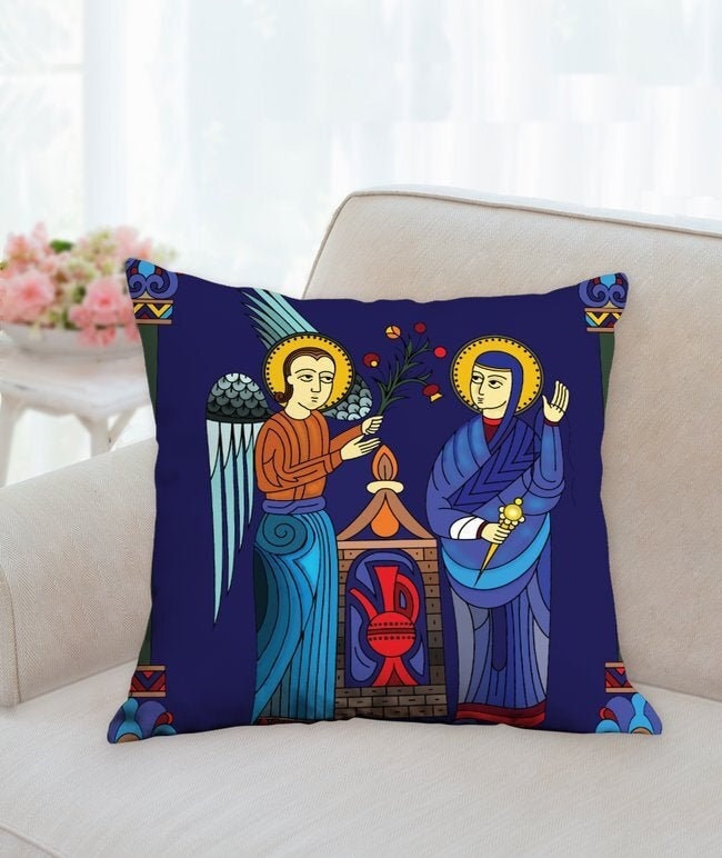 18-18 in Armenian medieval miniature decorative pillows