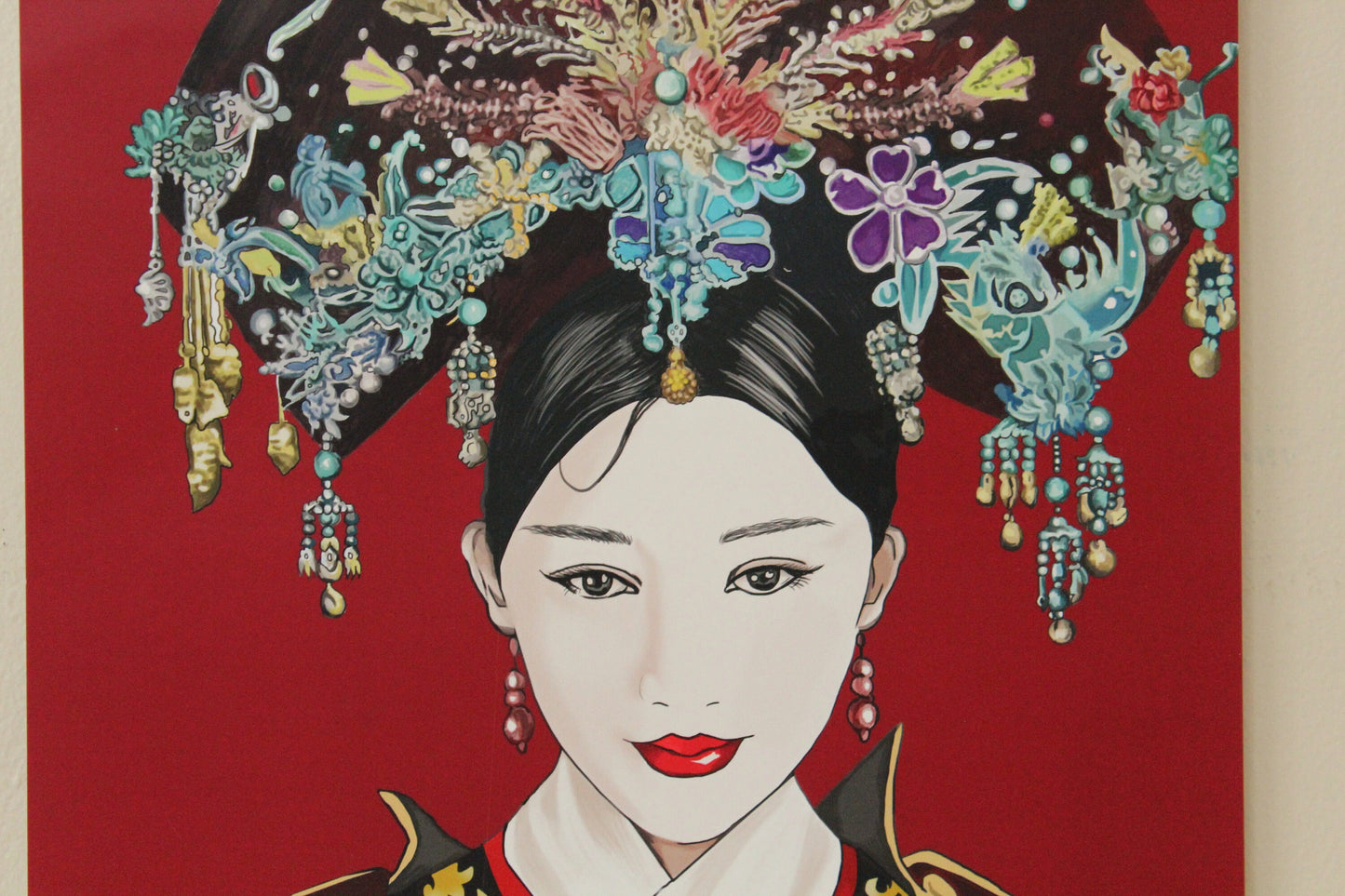 Asian  poster Wall art Asian Woman