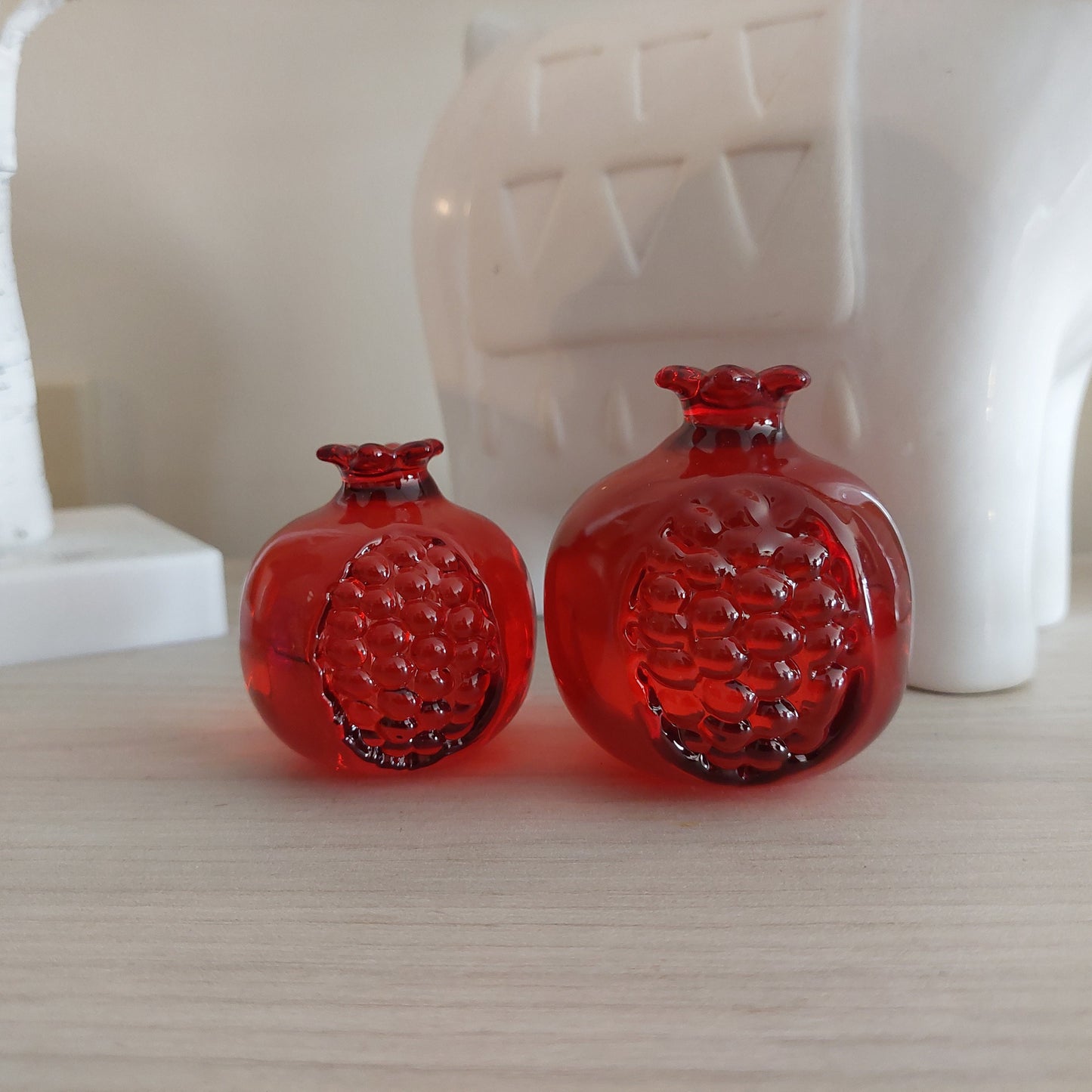 Crystal  pomegranate decor for home
