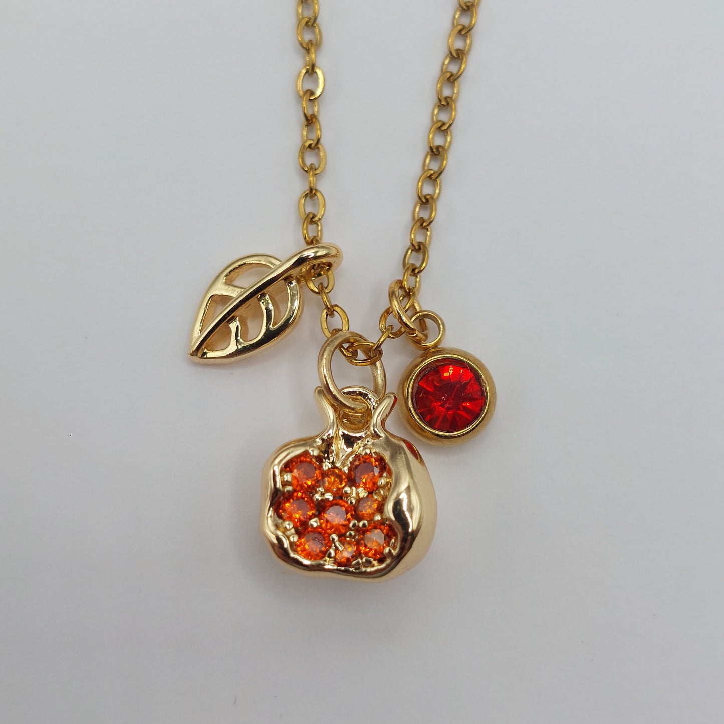 Pomegranate necklace