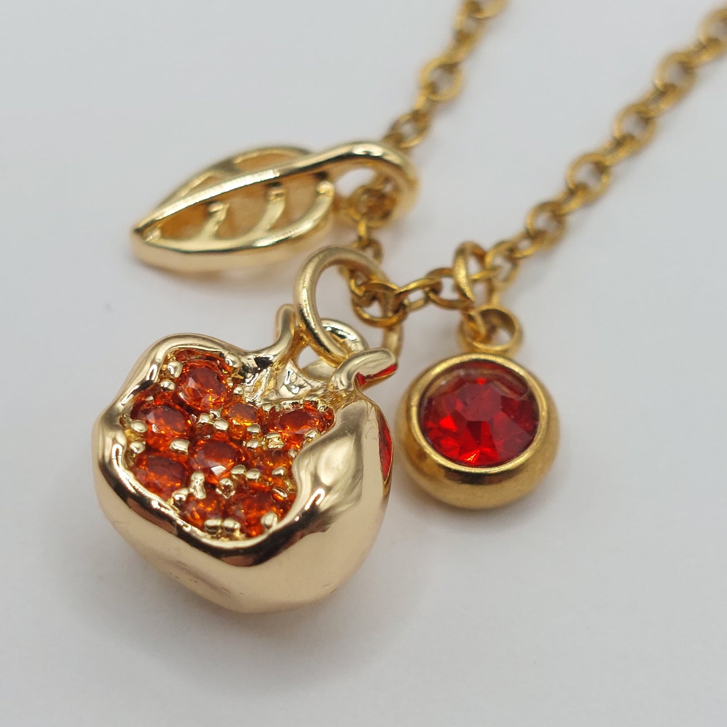 Pomegranate necklace