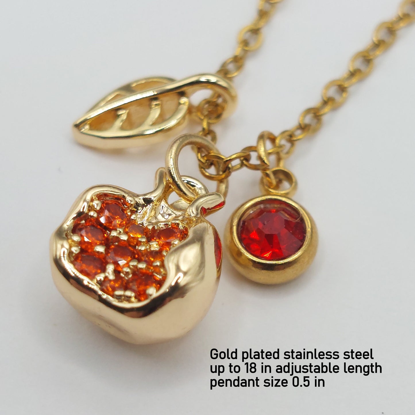 Pomegranate necklace