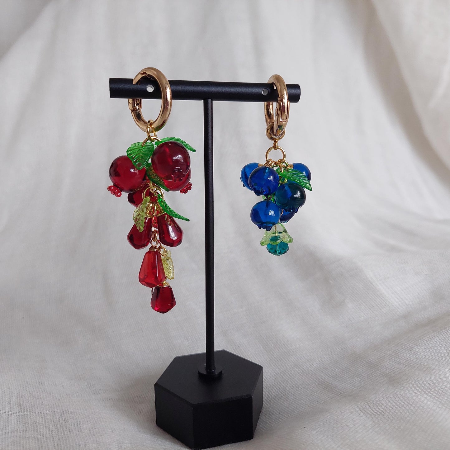 Fruit Key Chain Bag jewelry Hand Made Bag Accessory Resin beads