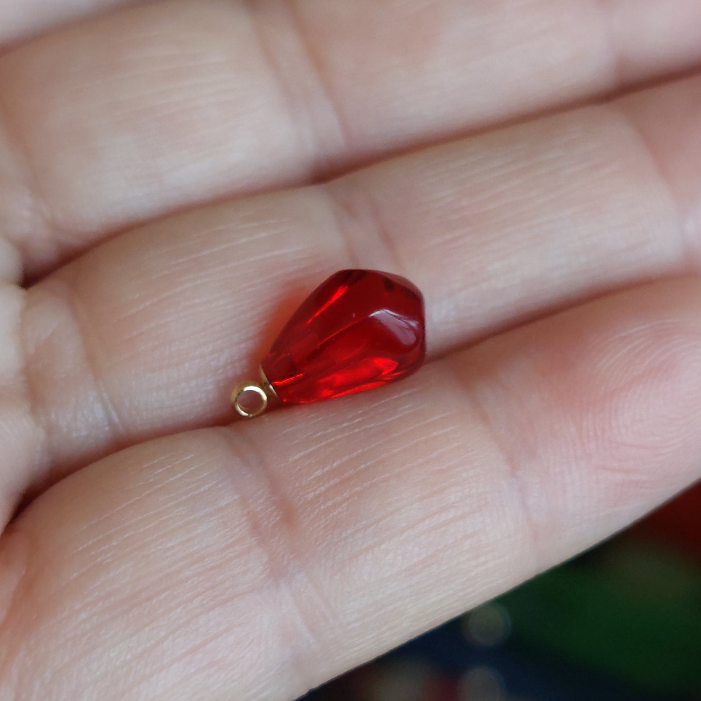 Bulk Hand made glass pomegranate seed beads  for jewelry making