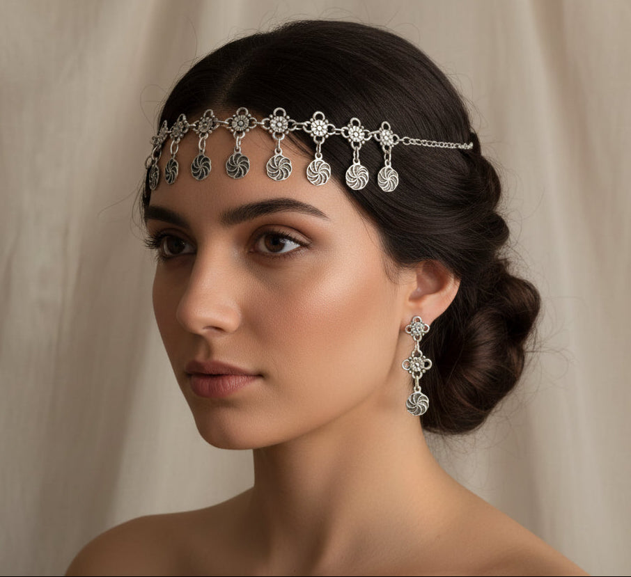 Armenian traditional headpiece for wedding