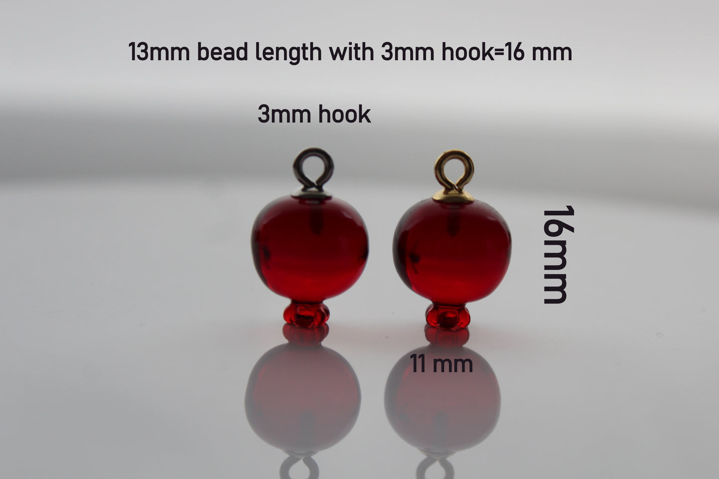 Bulk Dark red resin pomegranate  charms for jewelry making