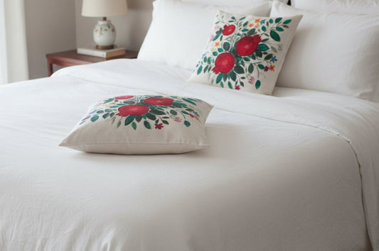 Hand painted Pillow case
