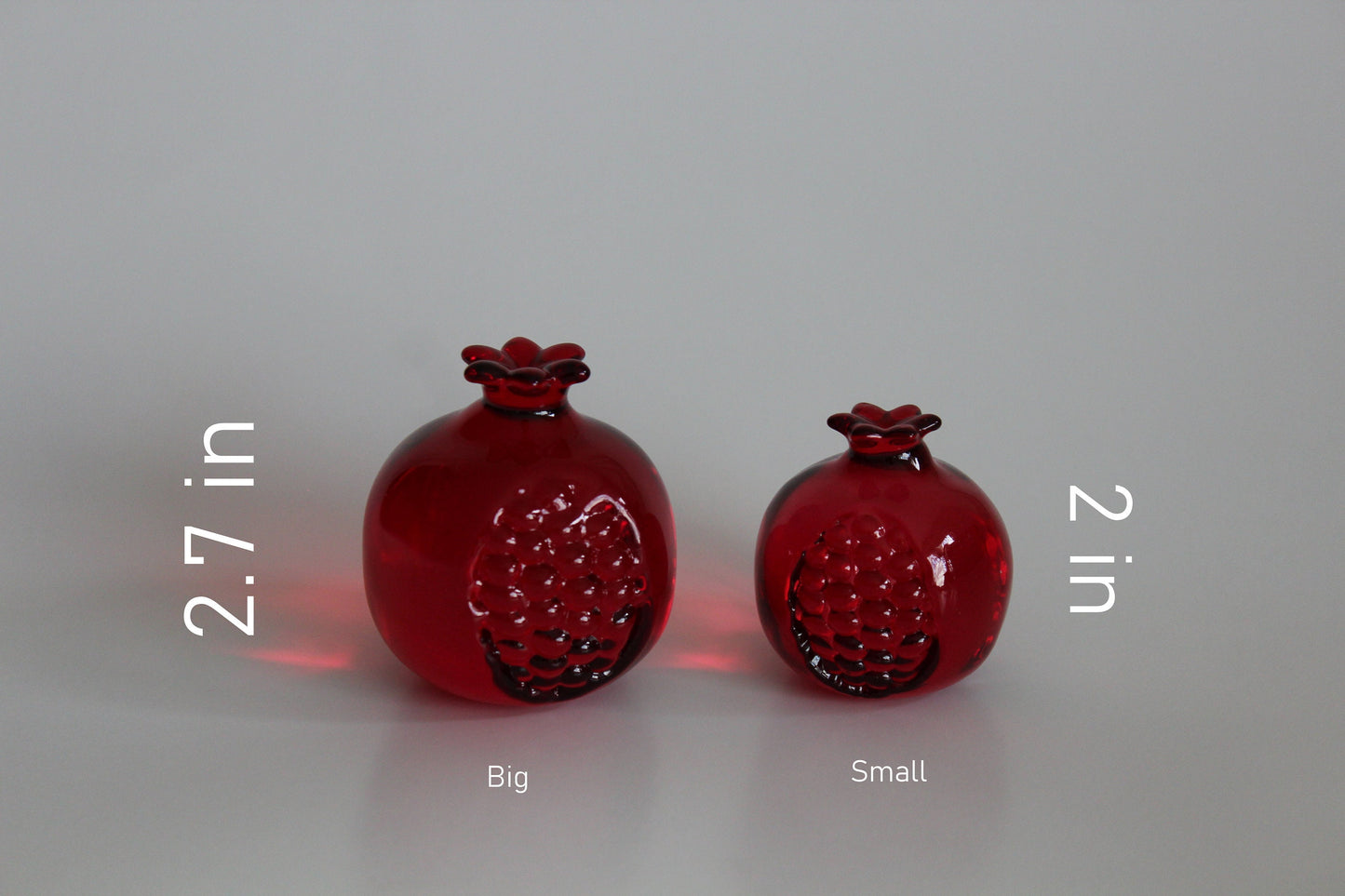 Crystal  pomegranate decor for home