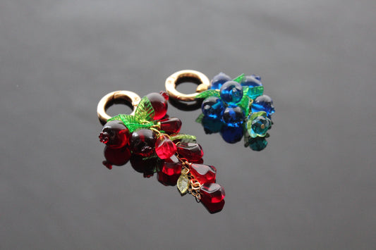 Fruit Key Chain Bag jewelry Hand Made Bag Accessory Resin beads