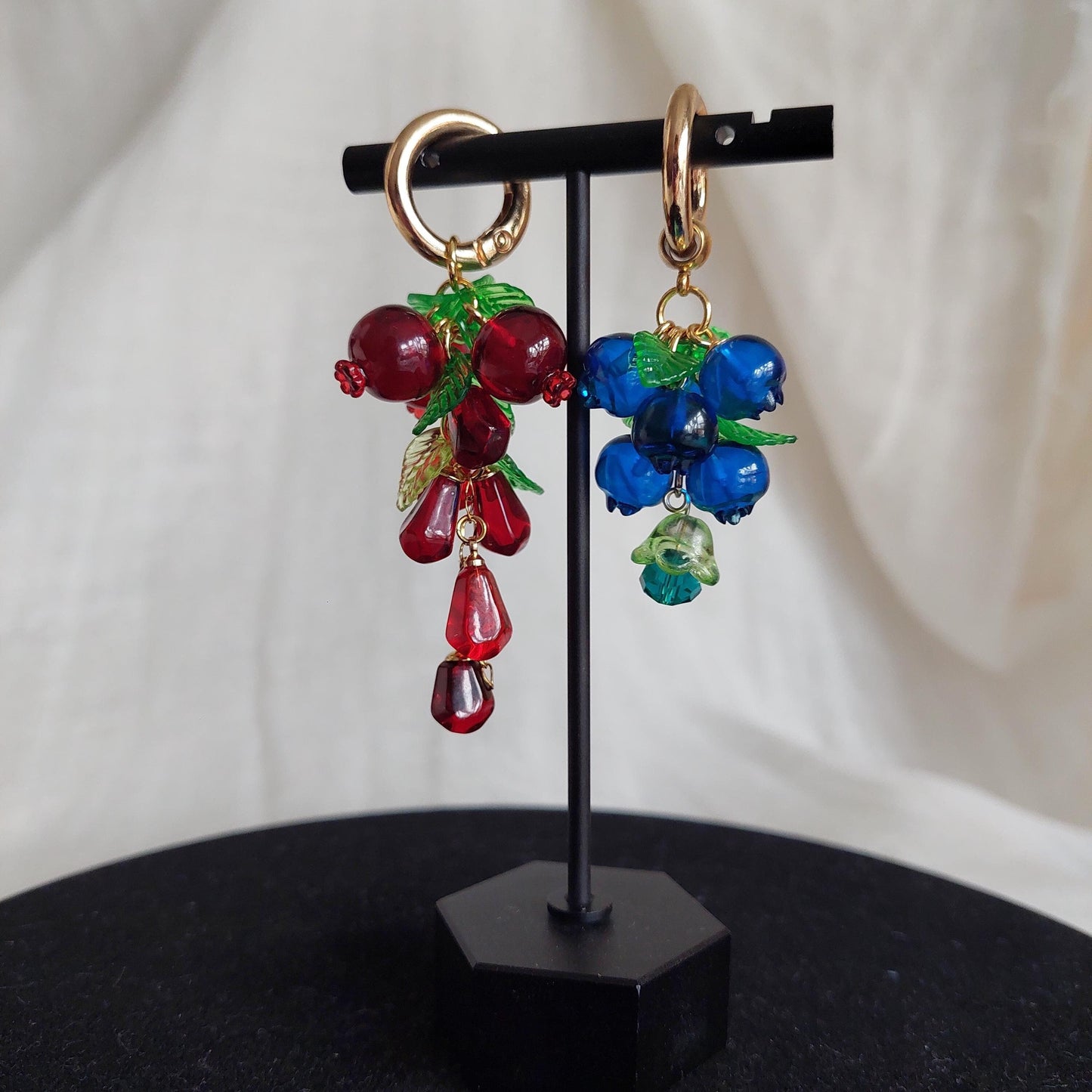 Fruit Key Chain Bag jewelry Hand Made Bag Accessory Resin beads