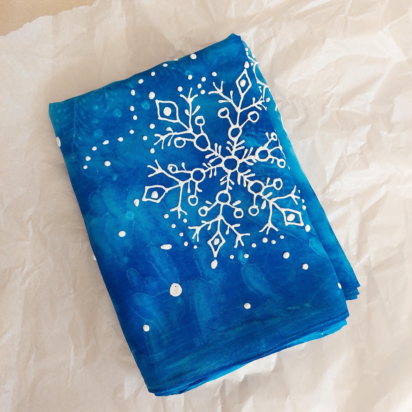 Hand painted Winter scar