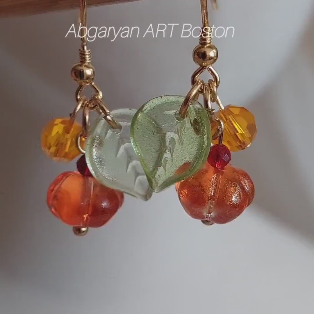 Pumpkin jewelry set