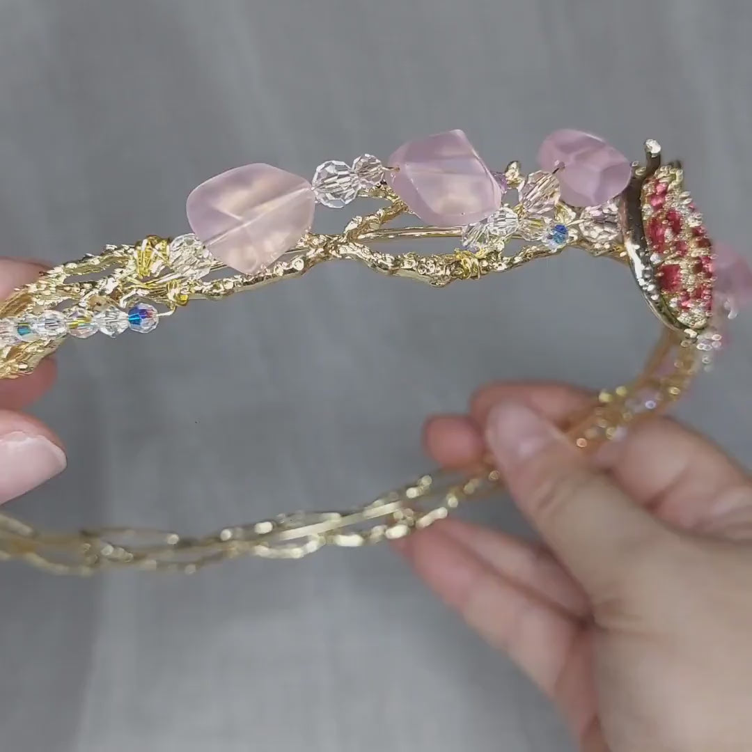 Persephone Pomegranate Headpiece